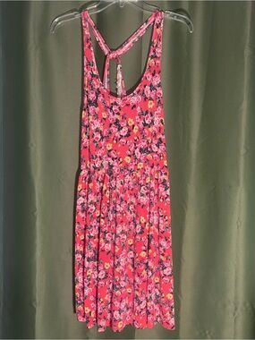 Kimchi Blue Pink Floral Racerback Sundress